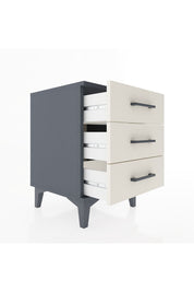 Hyperion Komodin 3 Çekmeceli 44x44x64 Antrasit-Aytaşı