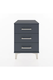 Hyperion Komodin 3 Çekmeceli 44x44x64 Antrasit-Antrasit