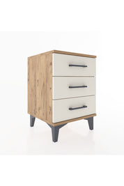 Hyperion Komodin 3 Çekmeceli 44x44x64 Çam-Aytaşı