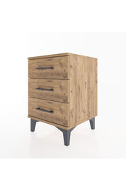Hyperion Komodin 3 Çekmeceli 44x44x64 Çam-Çam