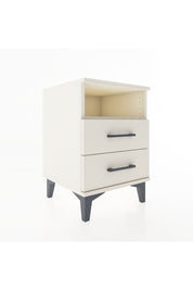 Hyperion Komodin Tek Raflı 2 Çekmeceli 44x44x64 Aytaşı-Aytaşı