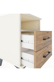 Hyperion Komodin Tek Raflı 2 Çekmeceli 44x44x64 Aytaşı-Çam