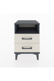 Hyperion Komodin Tek Raflı 2 Çekmeceli 44x44x64 Antrasit-Aytaşı