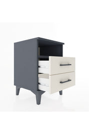 Hyperion Komodin Tek Raflı 2 Çekmeceli 44x44x64 Antrasit-Aytaşı