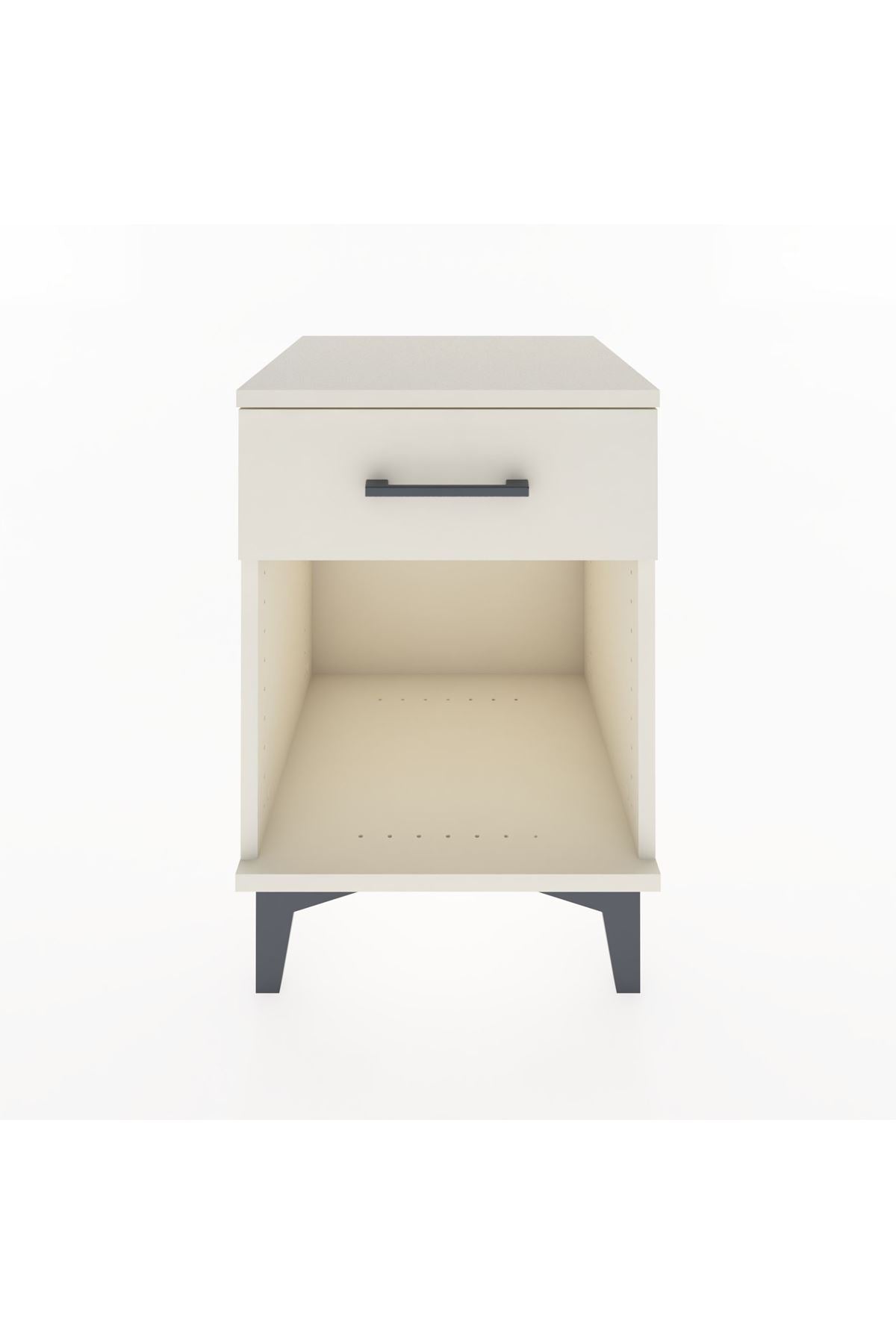 Hyperion Komodin Tek Çekmeceli 44x44x64 Aytaşı-Aytaşı