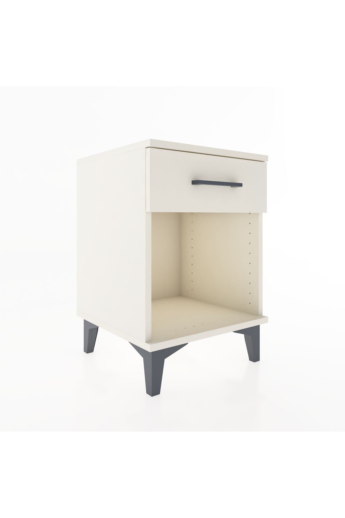 Hyperion Komodin Tek Çekmeceli 44x44x64 Aytaşı-Aytaşı