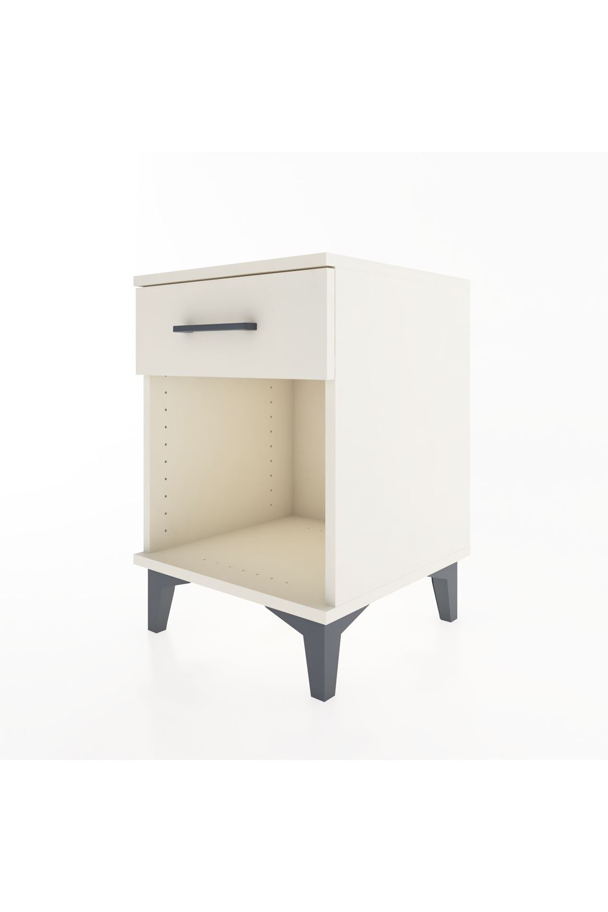 Hyperion Komodin Tek Çekmeceli 44x44x64 Aytaşı-Aytaşı