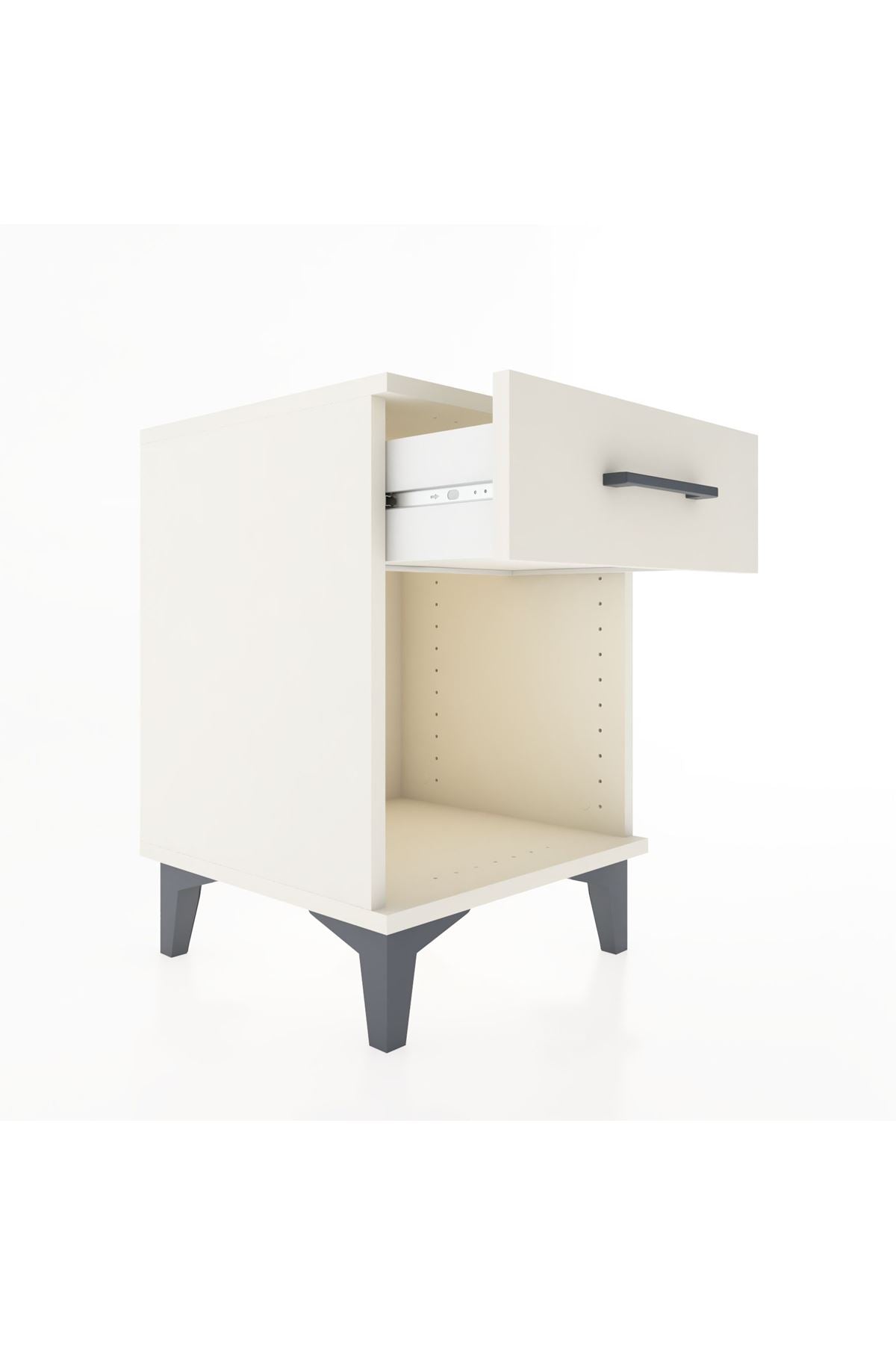 Hyperion Komodin Tek Çekmeceli 44x44x64 Aytaşı-Aytaşı