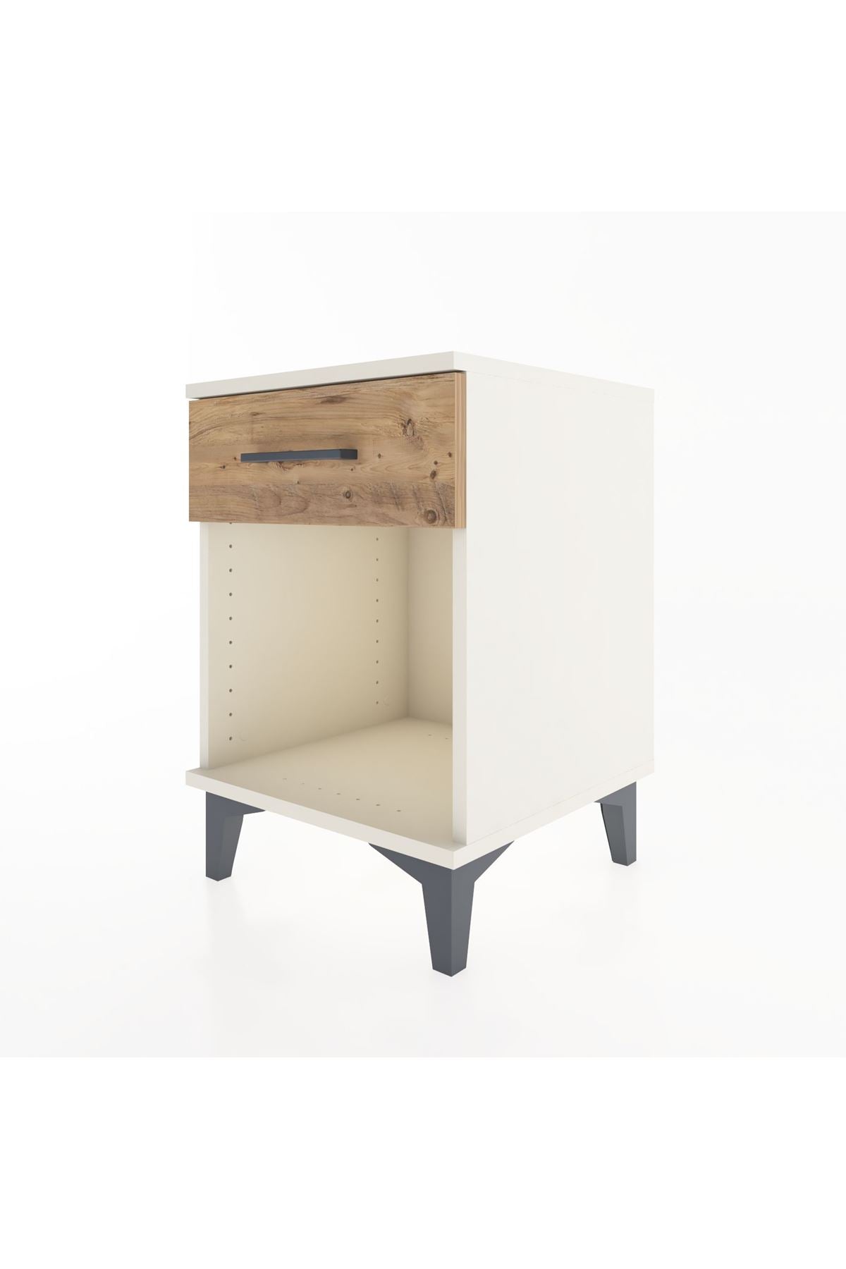 Hyperion Komodin Tek Çekmeceli 44x44x64 Aytaşı-Çam