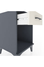 Hyperion Komodin Tek Çekmeceli 44x44x64 Antrasit-Aytaşı