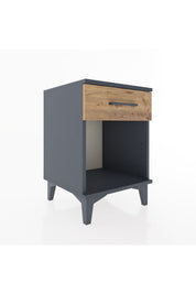 Hyperion Komodin Tek Çekmeceli 44x44x64 Antrasit-Çam