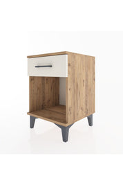 Hyperion Komodin Tek Çekmeceli 44x44x64 Çam-Aytaşı