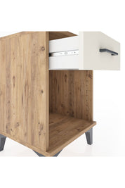 Hyperion Komodin Tek Çekmeceli 44x44x64 Çam-Aytaşı