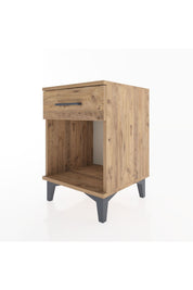 Hyperion Komodin Tek Çekmeceli 44x44x64 Çam-Çam