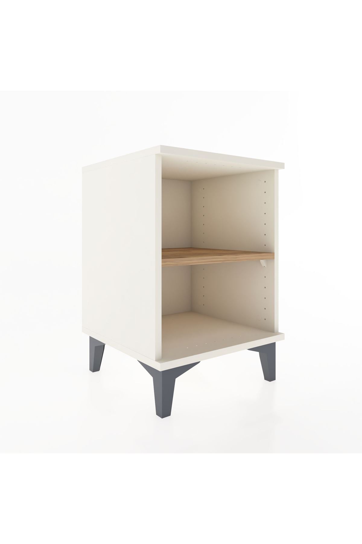 Hyperion Komodin Tek Raflı 44x44x64 Aytaşı-Çam