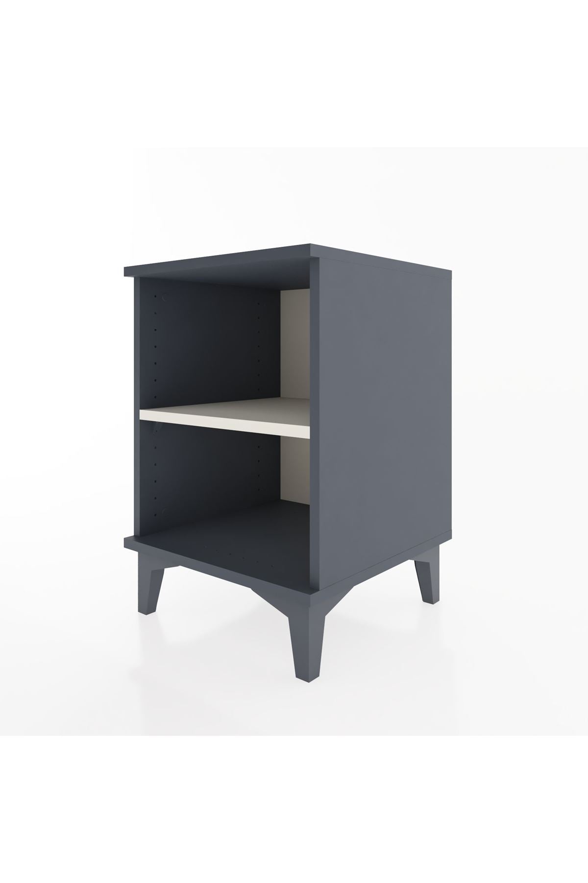 Hyperion Komodin Tek Raflı 44x44x64 Antrasit-Aytaşı