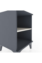 Hyperion Komodin Tek Raflı 44x44x64 Antrasit-Aytaşı