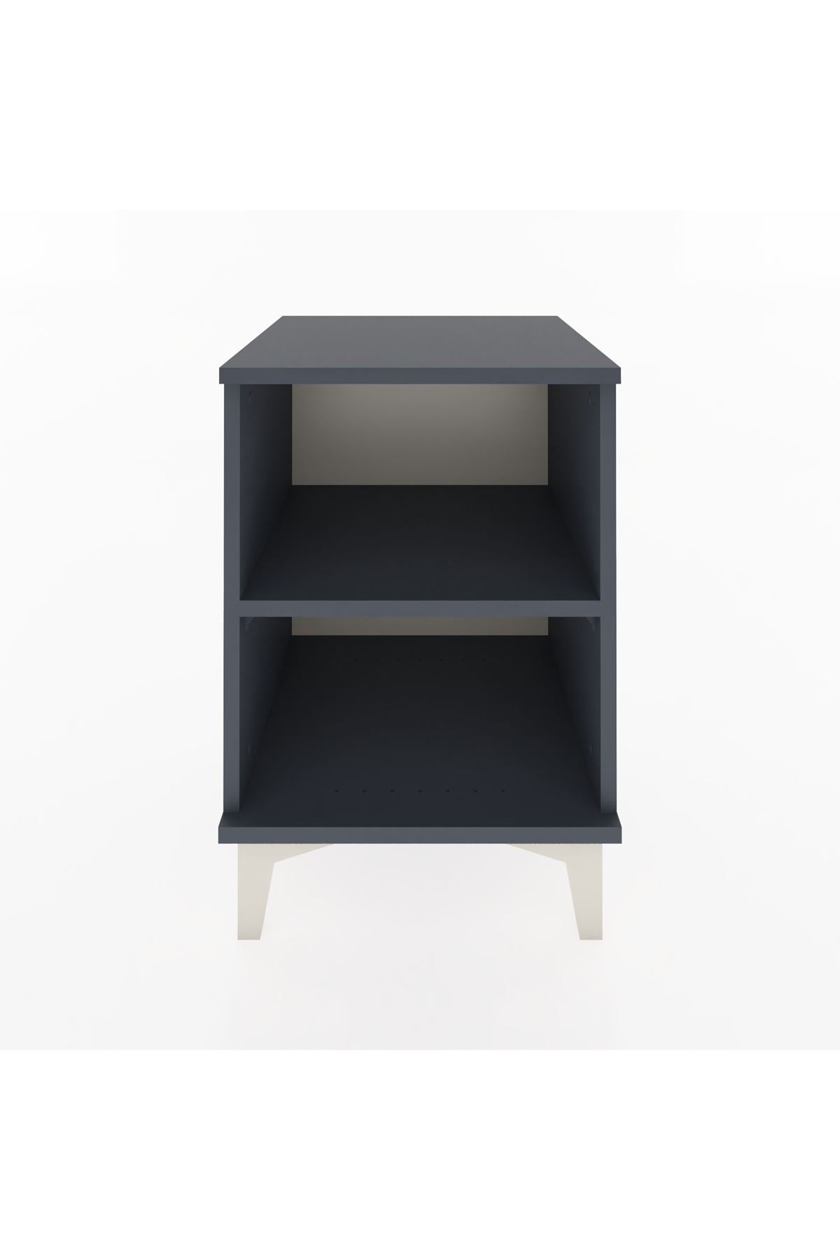 Hyperion Komodin Tek Raflı 44x44x64 Antrasit-Antrasit