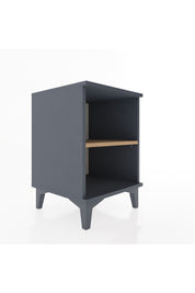 Hyperion Komodin Tek Raflı 44x44x64 Antrasit-Çam