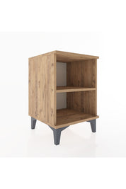Hyperion Komodin Tek Raflı 44x44x64 Çam-Çam