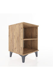 Hyperion Komodin Tek Raflı 44x44x64 Çam-Çam