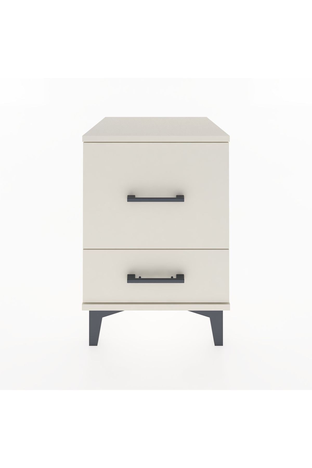 Hyperion Komodin 2 Çekmeceli 44x44x64 Aytaşı-Aytaşı