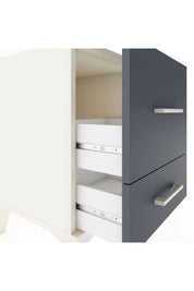 Hyperion Komodin 2 Çekmeceli 44x44x64 Aytaşı-Antrasit