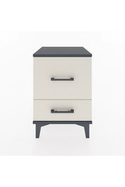 Hyperion Komodin 2 Çekmeceli 44x44x64 Antrasit-Aytaşı