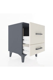 Hyperion Komodin 2 Çekmeceli 44x44x64 Antrasit-Aytaşı