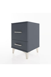 Hyperion Komodin 2 Çekmeceli 44x44x64 Antrasit-Antrasit