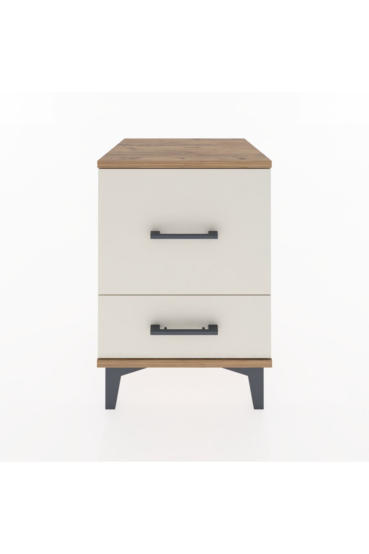 Hyperion Komodin 2 Çekmeceli 44x44x64 Çam-Aytaşı