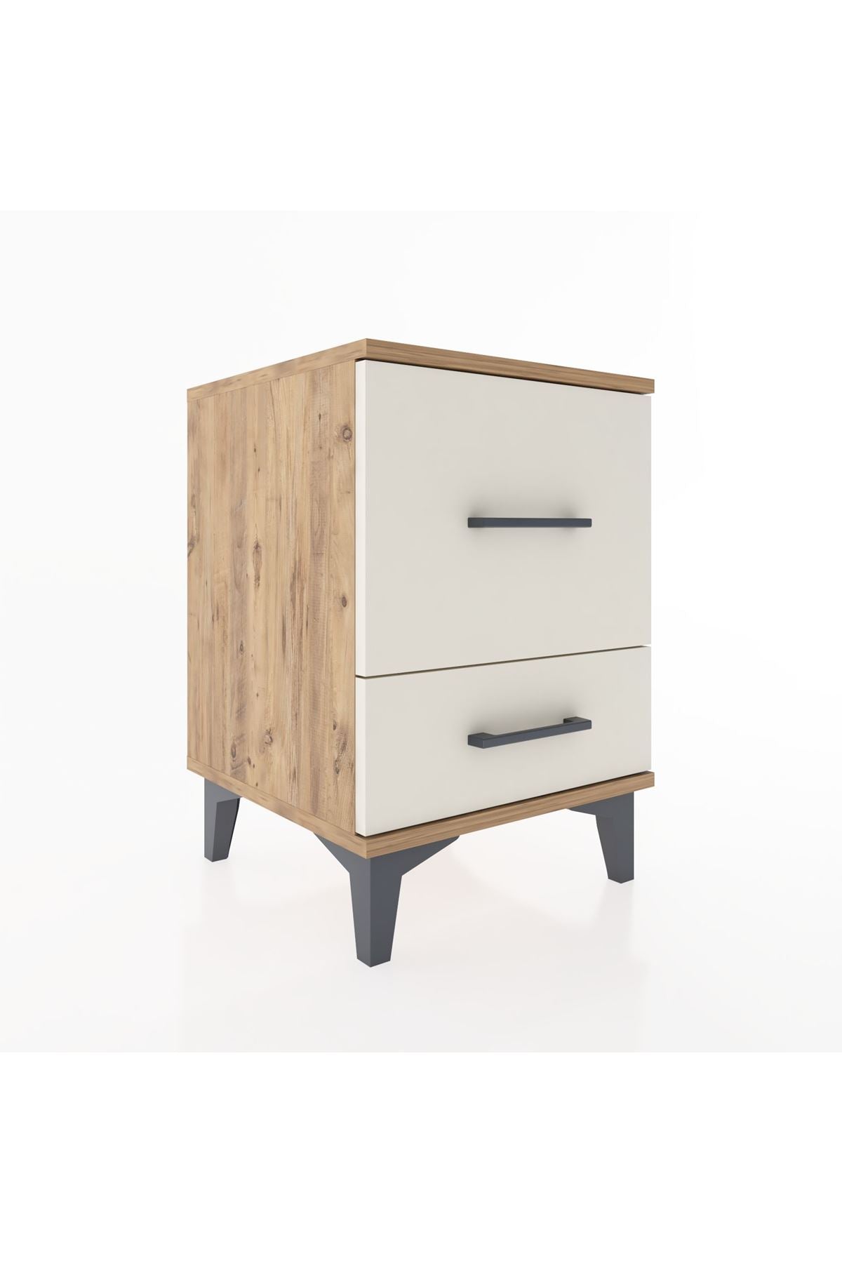 Hyperion Komodin 2 Çekmeceli 44x44x64 Çam-Aytaşı