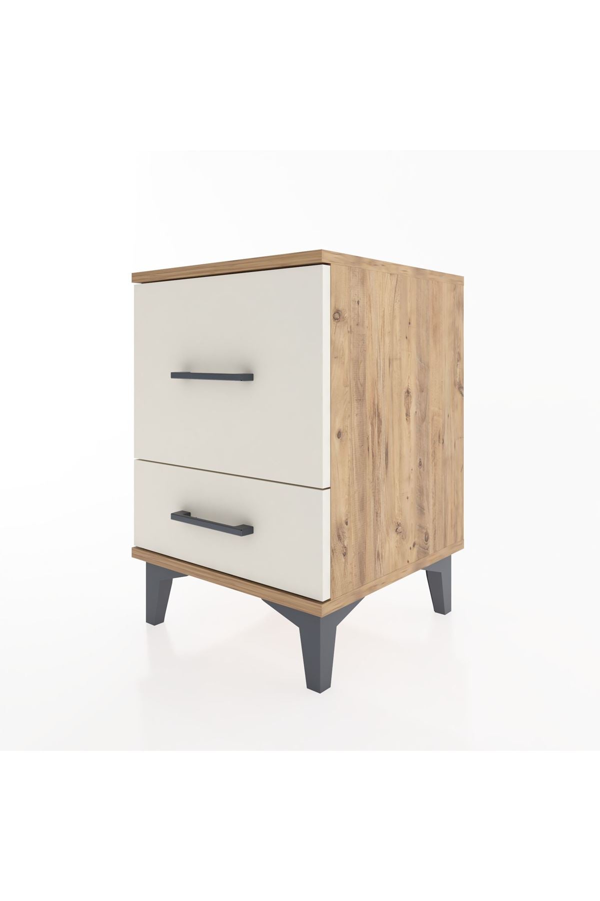 Hyperion Komodin 2 Çekmeceli 44x44x64 Çam-Aytaşı