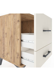 Hyperion Komodin 2 Çekmeceli 44x44x64 Çam-Aytaşı