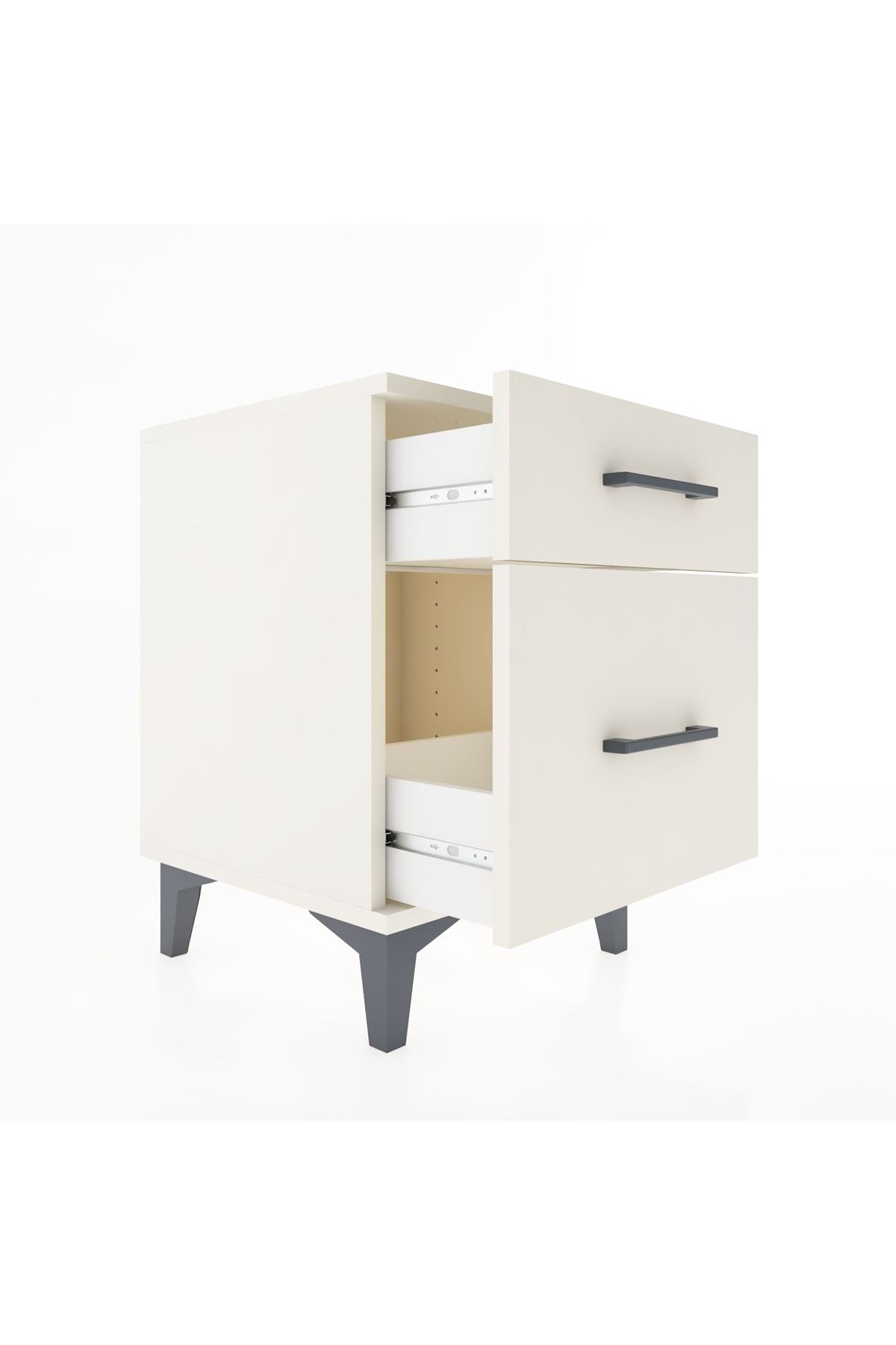 Hyperion Komodin 2 Çekmeceli 44x44x64 Aytaşı-Aytaşı