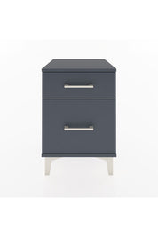 Hyperion Komodin 2 Çekmeceli 44x44x64 Antrasit-Antrasit