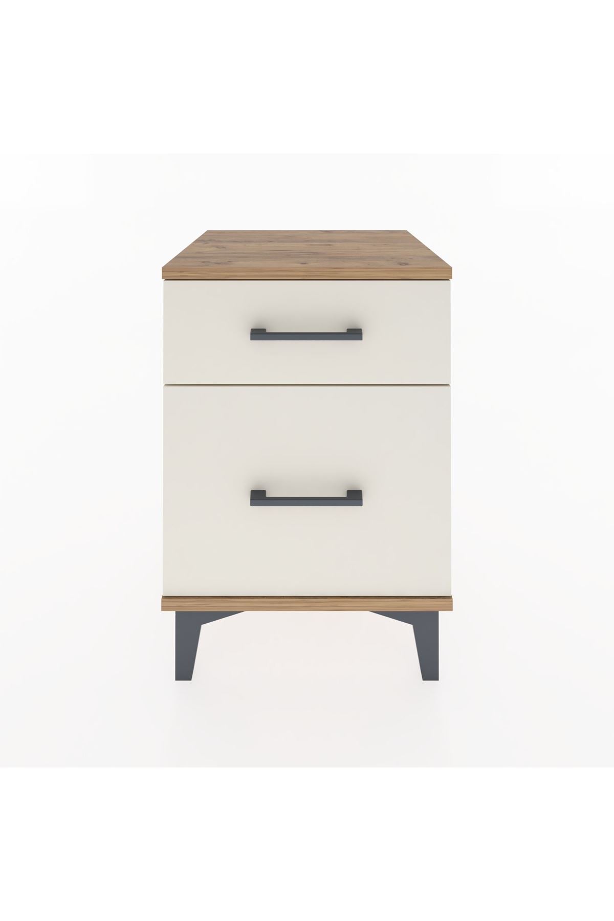 Hyperion Komodin 2 Çekmeceli 44x44x64 Çam-Aytaşı