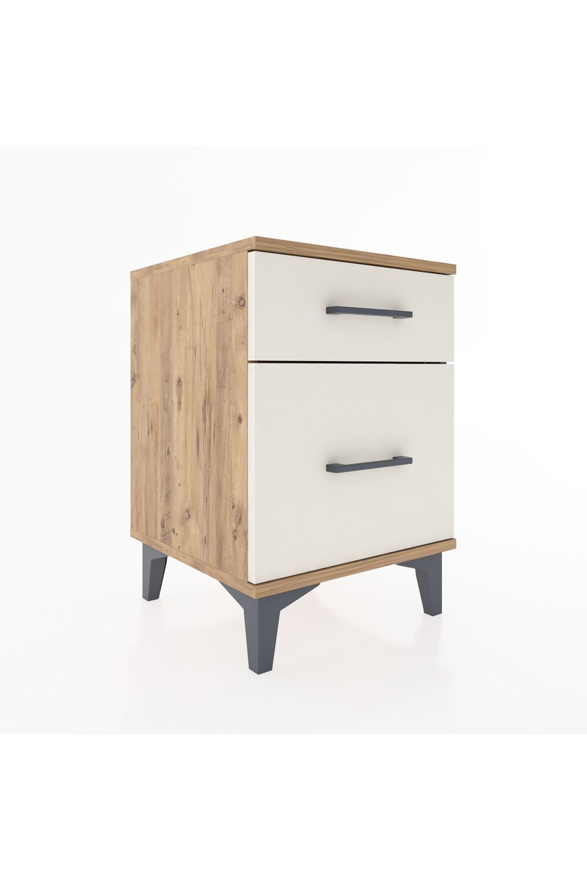 Hyperion Komodin 2 Çekmeceli 44x44x64 Çam-Aytaşı