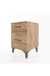Hyperion Komodin 2 Çekmeceli 44x44x64 Çam-Çam