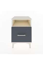 Hyperion Komodin Tek Raflı Tek Çekmeceli 44x44x64 Aytaşı-Antrasit