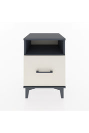 Hyperion Komodin Tek Raflı Tek Çekmeceli 44x44x64 Antrasit-Aytaşı