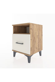 Hyperion Komodin Tek Raflı Tek Çekmeceli 44x44x64 Çam-Aytaşı