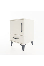 Hyperion Komodin Tek Raflı Tek Çekmeceli Tek Kapaklı 44x44x64 Aytaşı-Aytaşı