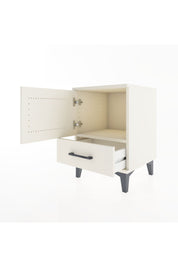 Hyperion Komodin Tek Raflı Tek Çekmeceli Tek Kapaklı 44x44x64 Aytaşı-Aytaşı