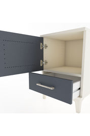 Hyperion Komodin Tek Raflı Tek Çekmeceli Tek Kapaklı 44x44x64 Aytaşı-Antrasit