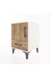 Hyperion Komodin Tek Raflı Tek Çekmeceli Tek Kapaklı 44x44x64 Aytaşı-Çam