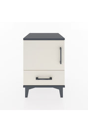 Hyperion Komodin Tek Raflı Tek Çekmeceli Tek Kapaklı 44x44x64 Antrasit-Aytaşı