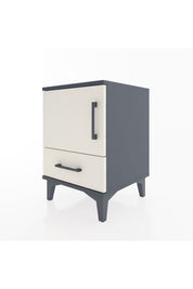 Hyperion Komodin Tek Raflı Tek Çekmeceli Tek Kapaklı 44x44x64 Antrasit-Aytaşı