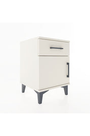 Hyperion Komodin Tek Çekmeceli Tek Kapaklı 44x44x64 Aytaşı-Aytaşı