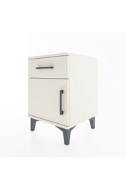 Hyperion Komodin Tek Çekmeceli Tek Kapaklı 44x44x64 Aytaşı-Aytaşı